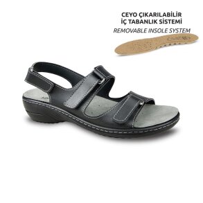 Ceyo Kadın Sandalet 9855-13 (35-41) - 1